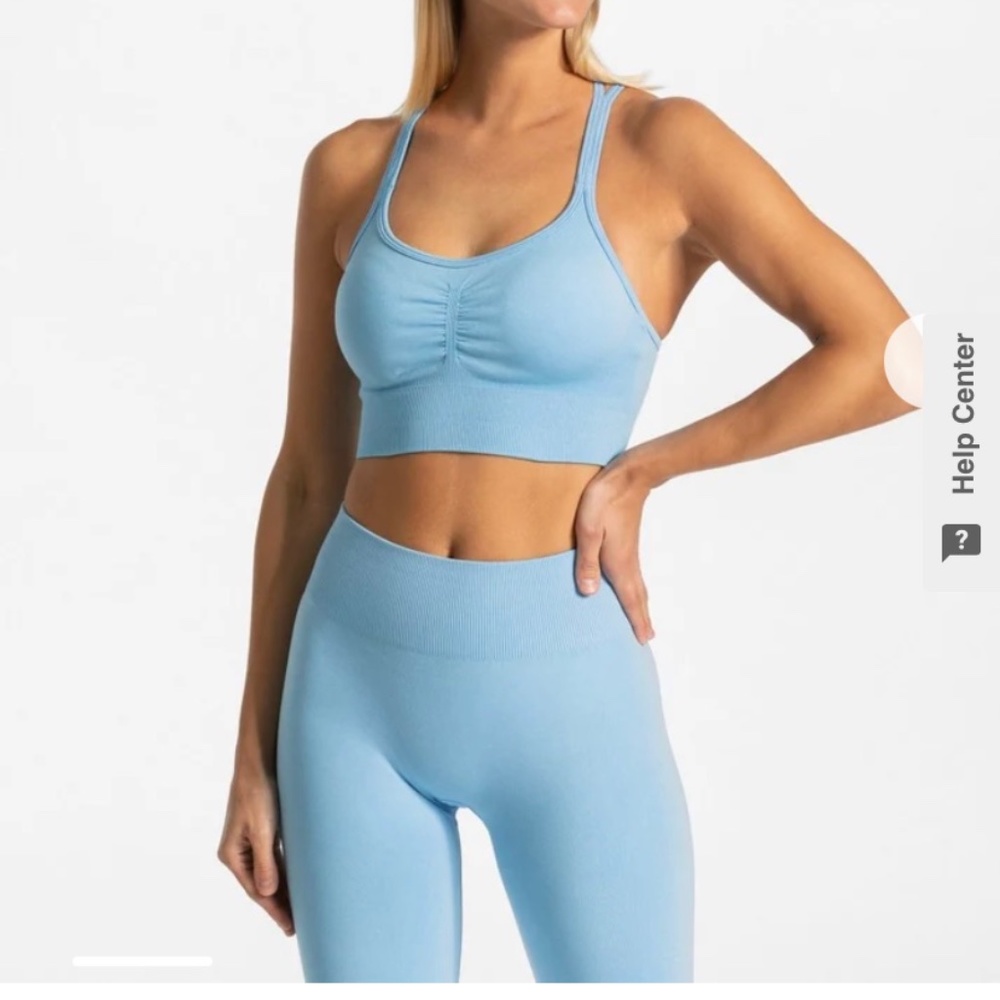 TEVEO sports Bra blue timeless